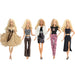 Barbie Doll Outfits Wear Casual Dress Shirt Skirt Toy Doll Clothes