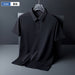 Ice Silk Traceless T-shirt Men's Light Half Sleeve Top Smooth Breathable Tees