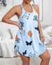 Women's Nightwear Sexy Comfortable Round Neck Plus Size Sleeveless Sleep Dress