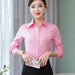 Women Shirts Long Sleeve Tops Office Lady Blouses Shirts
