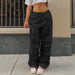 Women's Clothing Oversized Plus Size Low Waist Loose Baggy Cargo Sweatpants