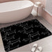 Dog Dachshund Floor Carpet Retro Multiple Choice Living Room Kitchen Rug Non-Slip Mat