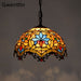 Vintage Tiffany Pendant Lights Stained Glass Hanging Lamp Home Decor