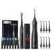 Electric Sonic Toothbrush Water Flosser USB Charge Waterproof Toothbrushes