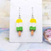 Women's Resin Earrings Handmade Cute Drop Earrings Jewelry