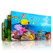Aquarium Background Decoration Fish Tank Double-Sided HD Landscape Stickers