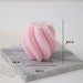 3D Swirl Scented Candles Aesthetic Spiral Curve Aromatic Home Decorative Candles