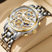 Men's Watch Sports Quartz Waterproof Chronograph Wristwatch
