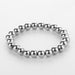 Stainless Steel Beaded Bracelets Jewelry Women's Fashion Elastic Bracelets