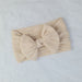 Big Bow Soft Baby Hat Baby Girls Boys Turban Hat Kids Headwear