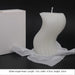 Geometry Unique Candle Wave S Shape Unscented Decorative Candles