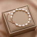 Hollow Pearl Bracelet Good Luck Charm Adjustable Women's Bracelet Jewelry