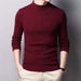 Korean Fashion Sweater Men's Casual Vintage Style Wool Turtleneck Sweaters