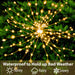 LED Fireworks Lights Waterproof Outdoor Dandelion Flash String Fairy Lights