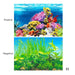 Aquarium Background Decoration Fish Tank Double-Sided HD Landscape Stickers