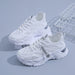 Women Sneakers Casual Fashion Platform Shoes Breathable Mixed Color Shoes