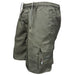 Men's Casual Work Shorts Loose Tooling Multi-Pocket Outdoor Shorts