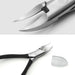 Toenail Scissors Dead Skin Removal Stainless Steel Nail Clipper Pedicure Tool