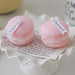Macaron Shape Scented Candles Bright Color Decorative Aromatic Candles