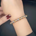 Stainless Steel Rose Gold Silver Bracelets Women's Fashion Bracelet Jewelry