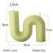 Geometry Unique Candle Wave S Shape Unscented Decorative Candles