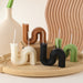 Geometry Unique Candle Wave S Shape Unscented Decorative Candles