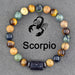 12 Zodiac Sign Bracelet Homme Constellation Bracelet Jewelry