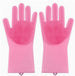 Magic Silicone Dish Washing Gloves Kitchen Accessories Tools for Cleaning