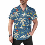 Men's Cuban Collar Shirt With Upgraded Stitching And Relaxed Fit