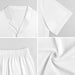 Men's Ice Silk Short Sleeved Pajama Set With Lightweight Comfort Fabric