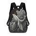 Unisex 17 Inch Classic Shoulder Backpack With Spacious Compartments