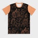 Ice Silk All-Over Printed T-Shirt For Men’s Lightweight Summer Fashion