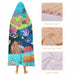 Wearable Hooded Blanket Cloak – Cozy Oversized Plush Winter Poncho