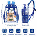 Transparent Blue Body Backpack – Stylish Lightweight Daily Bag
