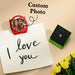 Personalized Magnetic Photo Metal Clips – Refrigerator Magnets with Custom Picture Holders