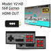 Retro Classic Wireless TV Video Game Console Build In 600 Classic Games Support AV/HDMI Output