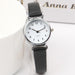 Exquisite Retro Watches Women's Fashion Leather Mini Design Wristwatch