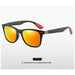 Brand Design Polarized Sunglasses Men Women Trendy Square Mirror Sun Glasses