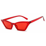 Red Shades Small Cat Eye Sunglasses Vintage Women Sunglasses