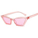 Red Shades Small Cat Eye Sunglasses Vintage Women Sunglasses