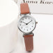 Exquisite Retro Watches Women's Fashion Leather Mini Design Wristwatch