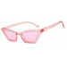 Red Shades Small Cat Eye Sunglasses Vintage Women Sunglasses