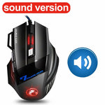Ergonomic Wired Silent Gaming Mouse 5500 DPI With Back-light For PC Laptop - Atom Oracle