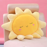 Cute Sun Cloud Plush Pillow Stuffed Soft Creative Toy Car Pillow Home Decor