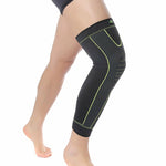 Atom Oracle Stripe Sports Knee Pad Compression Pain Relief Leg Support Brace