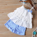 Toddler Girls Summer Clothes 2Pcs Outfits Kids Clothing Girls Suit