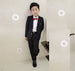 Boys Formal Birthday Suits Weddings Blazer Pants 2Pcs Set Kids Gentleman Clothing Sets