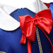 Princess Dress Girls Snow White Cosplay Costume Puff Sleeve Kids Dress