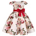 Kids Flower Dress Elegant Causal Princess Party Dresses Girls Children Clothing