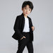 Boys Formal Birthday Suits Weddings Blazer Pants 2Pcs Set Kids Gentleman Clothing Sets